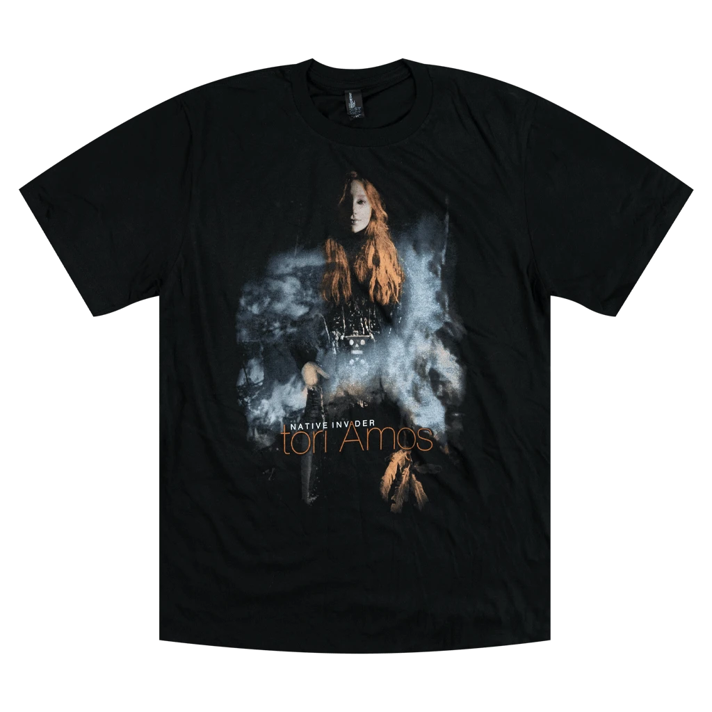 Tori Amos New Merch Native Invader 2017 Tour Black T-Shirt 3 Tori Amos New Merch Native Invader 2017 Tour Black T-Shirt