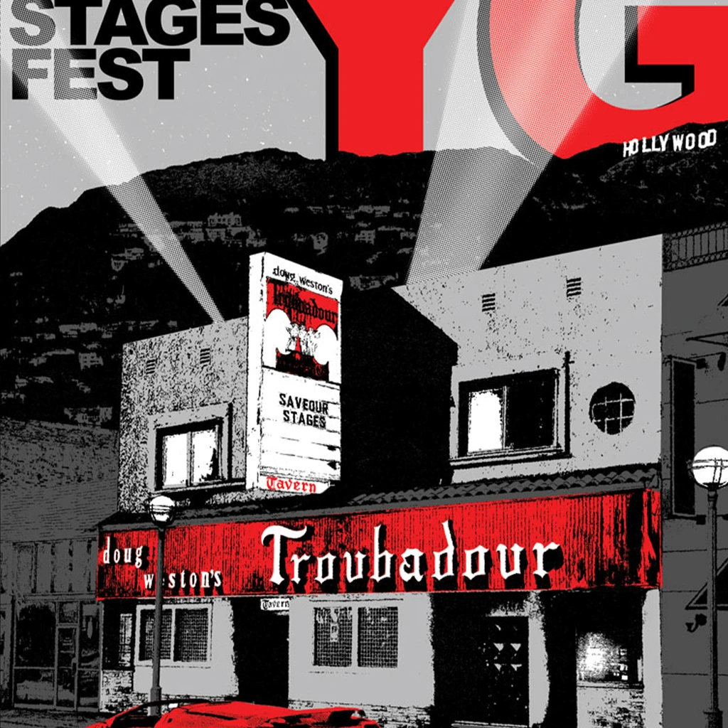 NIVA YG Live At Troubadour - Hand Screen-Printed Poster New Merch NIVA YG Live At Troubadour - Hand Screen-Printed Poster New Merch