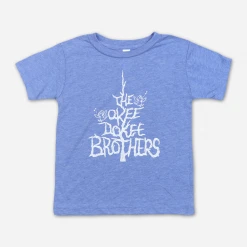 The Okee Dokee Brothers New Merch Tree Blue Tri-Blend T-Shirt