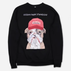 Ocean Park Standoff New Merch Thunder Black Pullover Sweatshirt