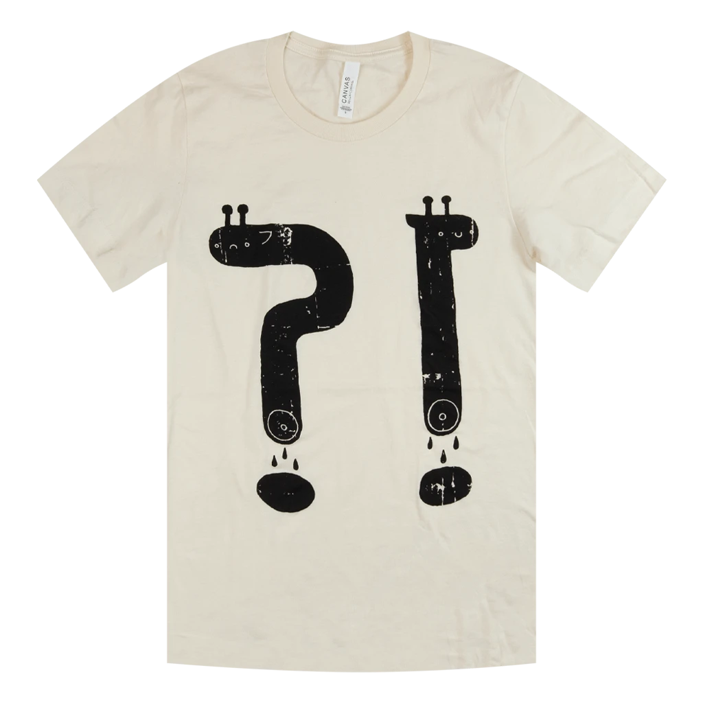 Giraffes? Giraffes! Heads Up Off-White T-Shirt 1 Giraffes? Giraffes! Heads Up Off-White T-Shirt