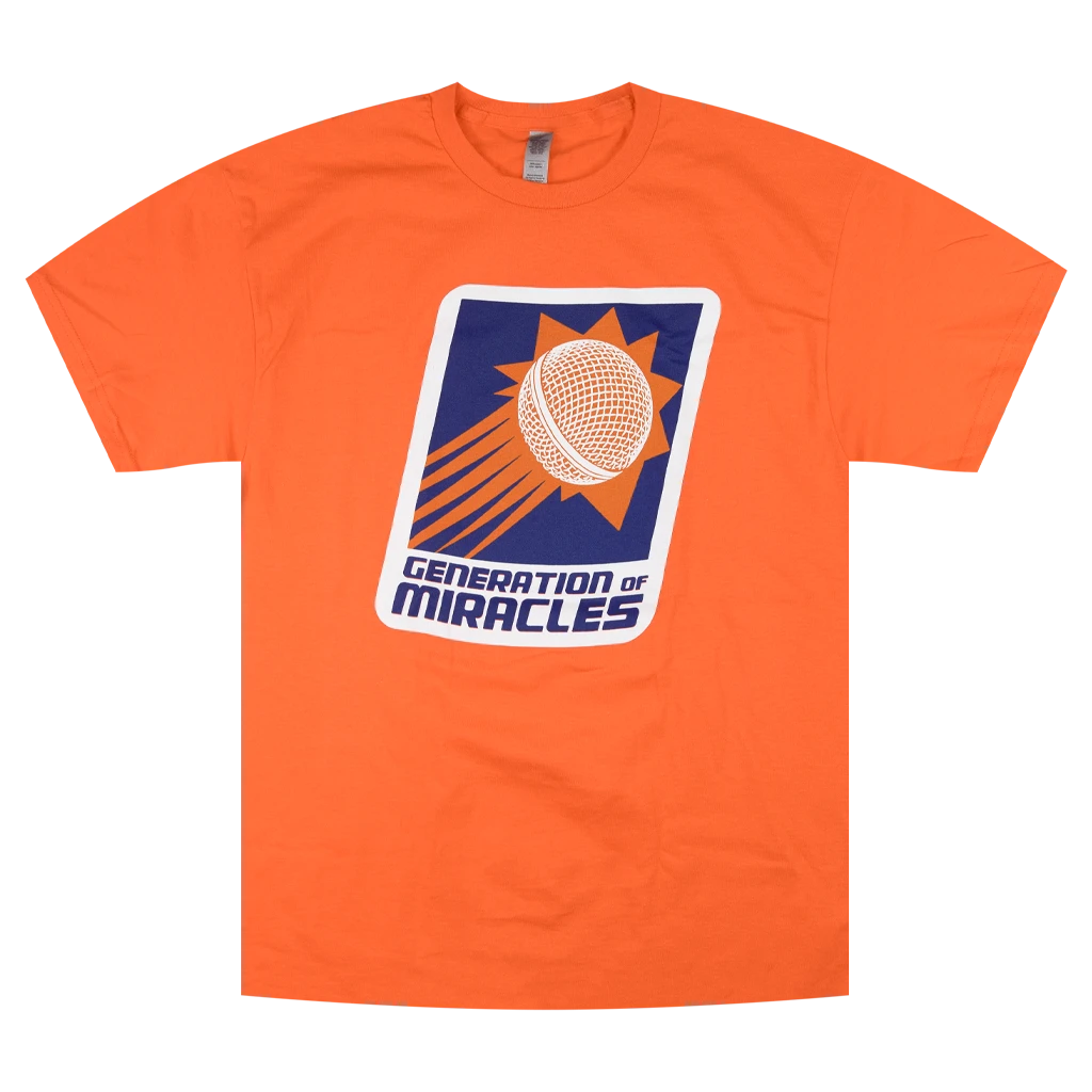 Mega Ran New Merch Generation Of Miracles Orange T-Shirt 2 Mega Ran New Merch Generation Of Miracles Orange T-Shirt