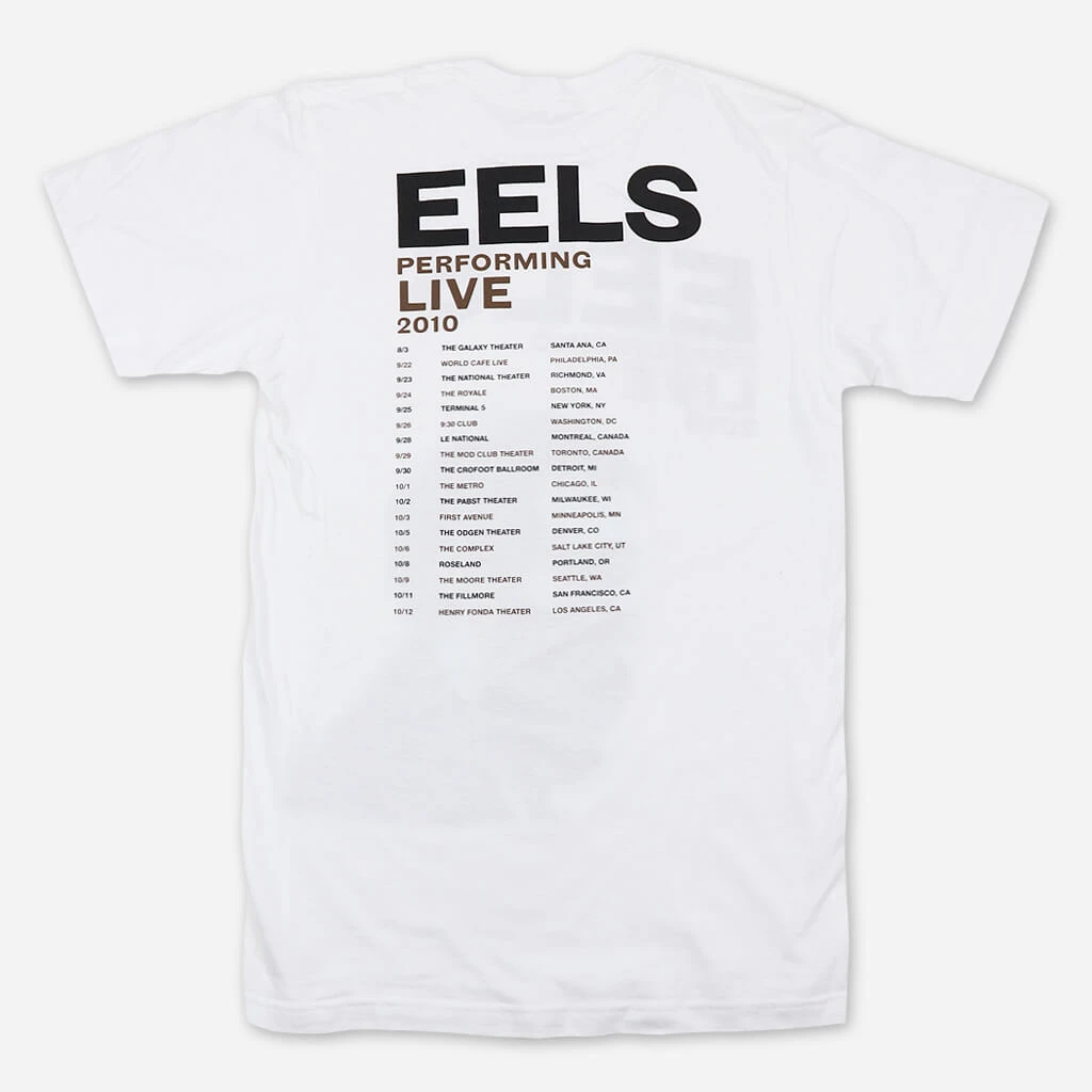 Eels Performing Live 2010 T-Shirt New Merch 3 Eels Performing Live 2010 T-Shirt New Merch