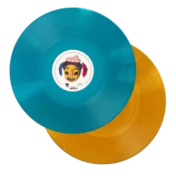 Japanese Breakfast New Merch Sable Amber & Blue Double Vinyl 3 Japanese Breakfast New Merch Sable Amber & Blue Double Vinyl