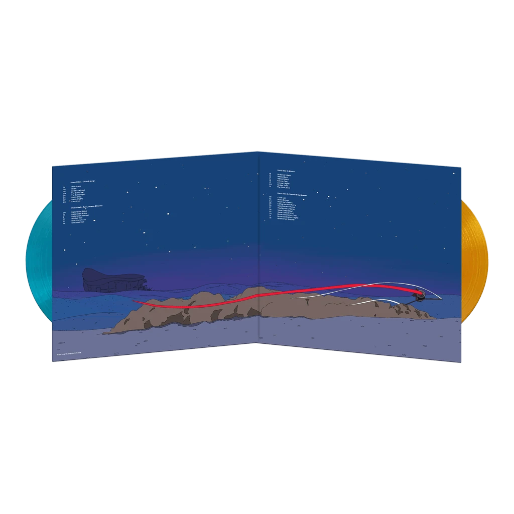 Japanese Breakfast New Merch Sable Amber & Blue Double Vinyl Japanese Breakfast New Merch Sable Amber & Blue Double Vinyl