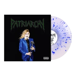 Hello Merch Style 39 DERO Arcade Patriarchy - "Reverse Circumcision" Clear With Blue Splatter 12" Vinyl