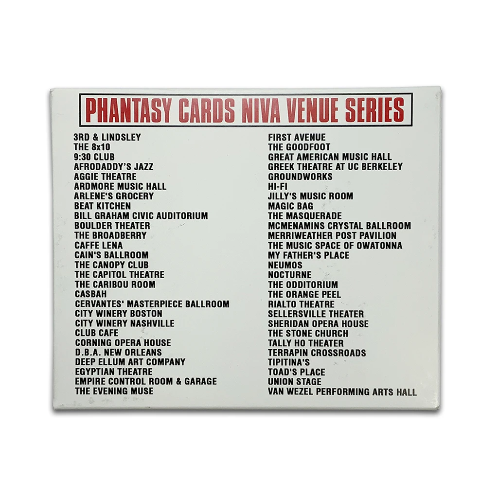 NIVA New Merch Venue Trading Cards 6 NIVA New Merch Venue Trading Cards