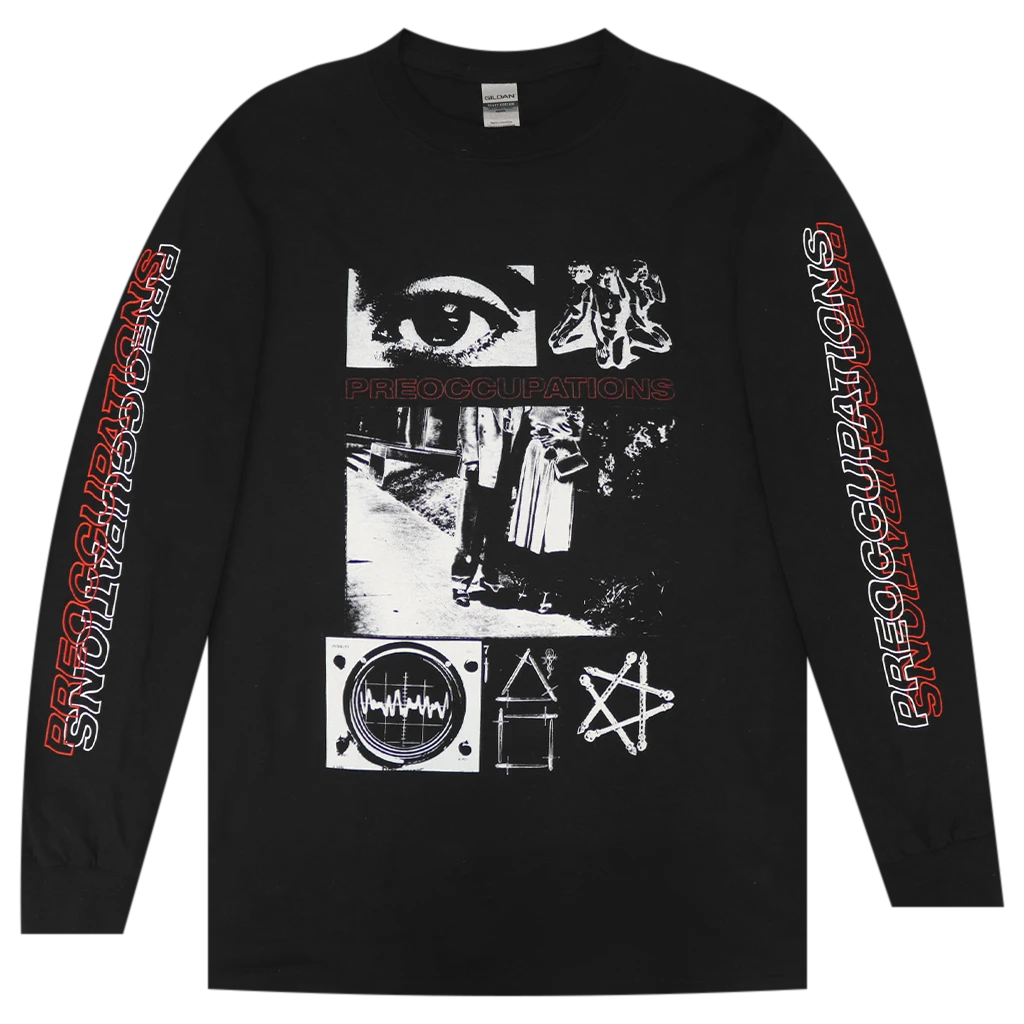 Preoccupations Eye Long Sleeve T-Shirt 1 Preoccupations Eye Long Sleeve T-Shirt