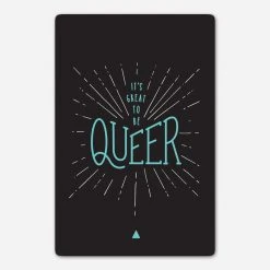 Autostraddle New Merch Great To Be Gay Stickers