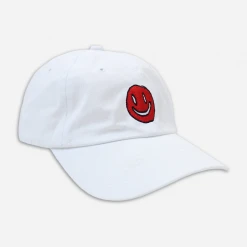 Mac DeMarco New Merch Smiley White Dad Hat