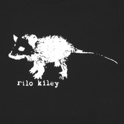 Rilo Kiley New Merch Possum Black T-Shirt