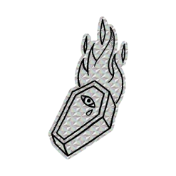 ROAR “Diamond Destroyer Of Death” Prismatic Sticker