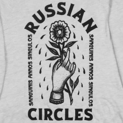 Russian Circles (Band) Flower Athletic Heather Pullover Sweatshirt New Merch