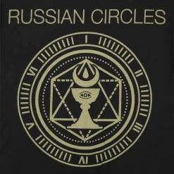 Russian Circles Grail Black Long Sleeve T-Shirt New Merch