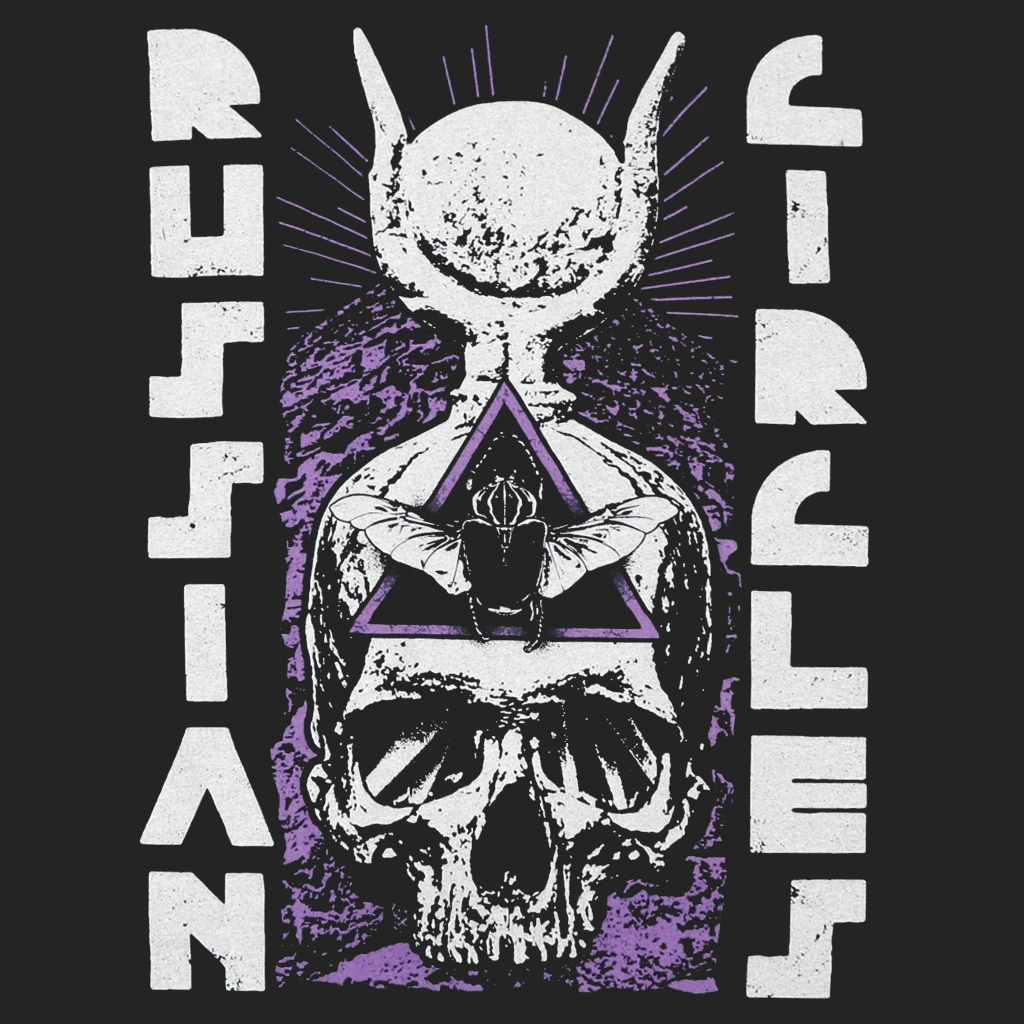 Russian Circles (Band) Scarab Black Tri-Blend New Merch Russian Circles (Band) Scarab Black Tri-Blend New Merch