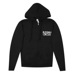 Russian Circles (Band) New Merch Skulls Black Zip Hood