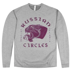Russian Circles (Band) Chicago Panther Athletic Sweatshirt