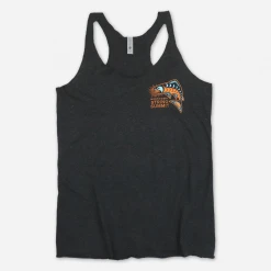 Northwest String Summit Salmon Women's Heather Black Tri-Blend Tank Top