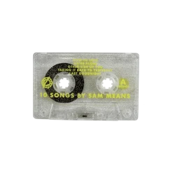 Sam Means 10 Songs - Glitter Cassette New Merch