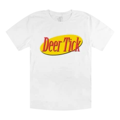 Deer Tick Seinfeld White T-Shirt New Merch