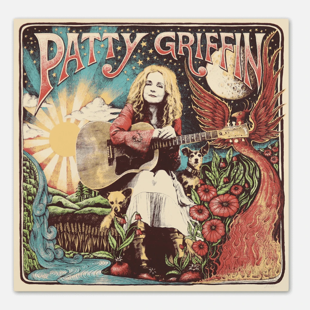 Patty Griffin Self Titled Album Poster New Merch 1 Patty Griffin Self Titled Album Poster New Merch