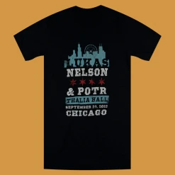 Lukas Nelson & Promise Of The Real Thalia Hall 2019 Black T-Shirt New Merch