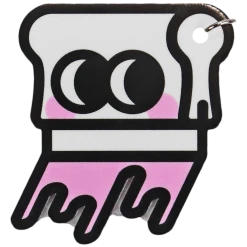 Hello Merch Squeegee 2" Acrylic Charm/Key Chain