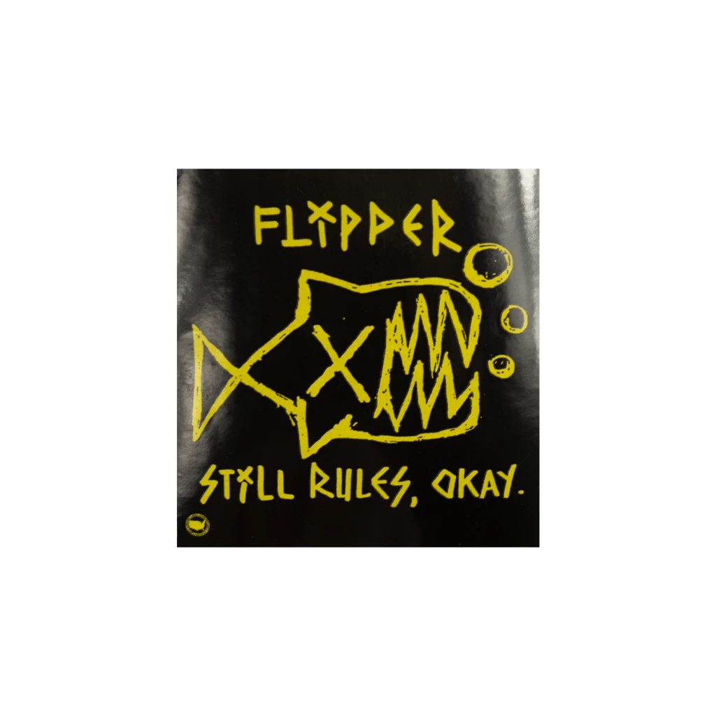 Flipper Still Rules Vintage Sticker New Merch Flipper Still Rules Vintage Sticker New Merch