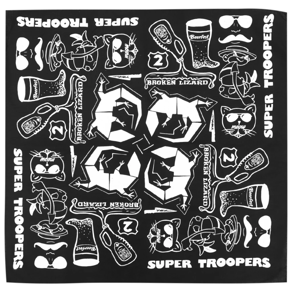Broken Lizard New Merch Super Troopers Bandana 2 Broken Lizard New Merch Super Troopers Bandana