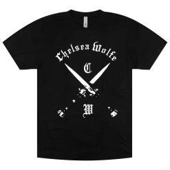 Chelsea Wolfe (CW) New Merch Blades Black T-Shirt