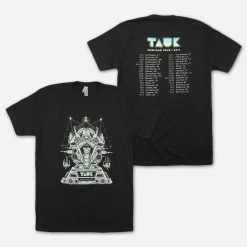 TAUK Montage Tour Unisex Black T-Shirt