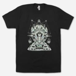 TAUK Montage Tour Unisex Black T-Shirt