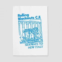 Rolling Blackouts Coastal Fever New Merch Sideways To New Italy Dish Towel