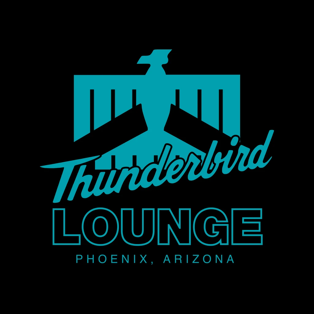 Thunderbird Lounge New Merch TL Logo Black T-Shirt 2 Thunderbird Lounge New Merch TL Logo Black T-Shirt
