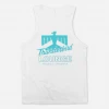 Thunderbird Lounge TL Logo Unisex White Tank Top