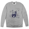 TTNG Animals Grey Crew Neck Pullover Sweatshirt New Merch