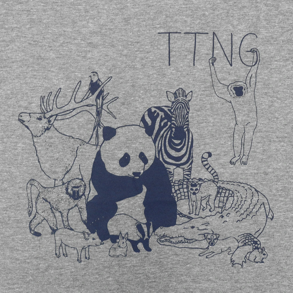 TTNG Animals Grey Tri-Blend New Merch 2 TTNG Animals Grey Tri-Blend New Merch