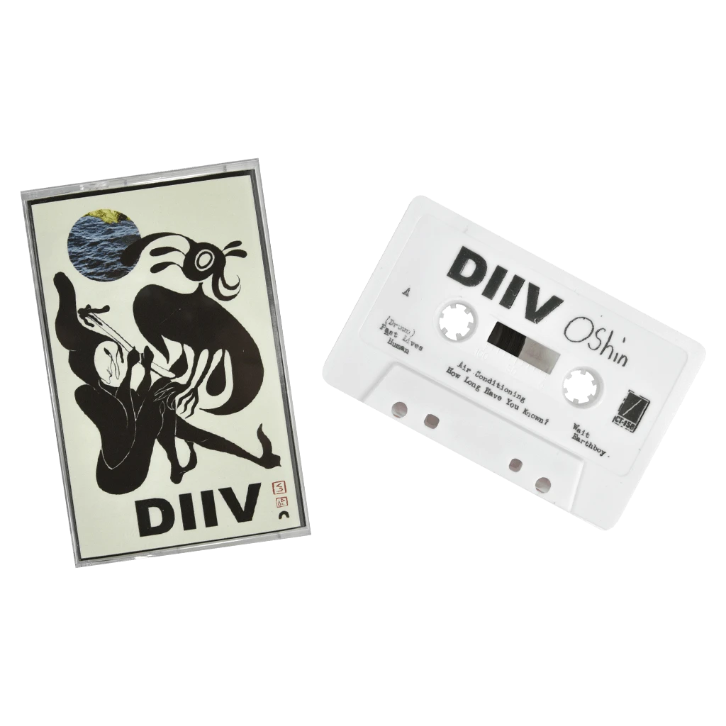 DIIV New Merch Oshin Cassette Tape DIIV New Merch Oshin Cassette Tape