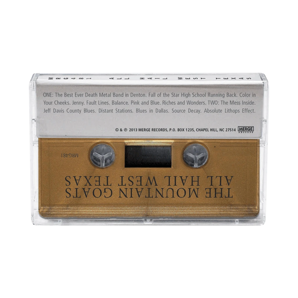The Mountain Goats New Merch All Hail West Texas Cassette Tape 3 The Mountain Goats New Merch All Hail West Texas Cassette Tape