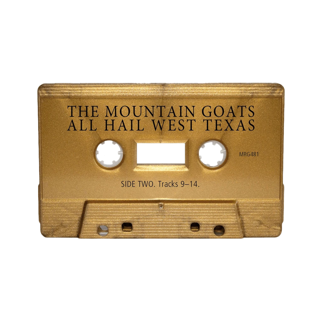 The Mountain Goats New Merch All Hail West Texas Cassette Tape 2 The Mountain Goats New Merch All Hail West Texas Cassette Tape