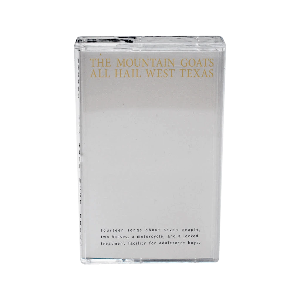 The Mountain Goats New Merch All Hail West Texas Cassette Tape 1 The Mountain Goats New Merch All Hail West Texas Cassette Tape