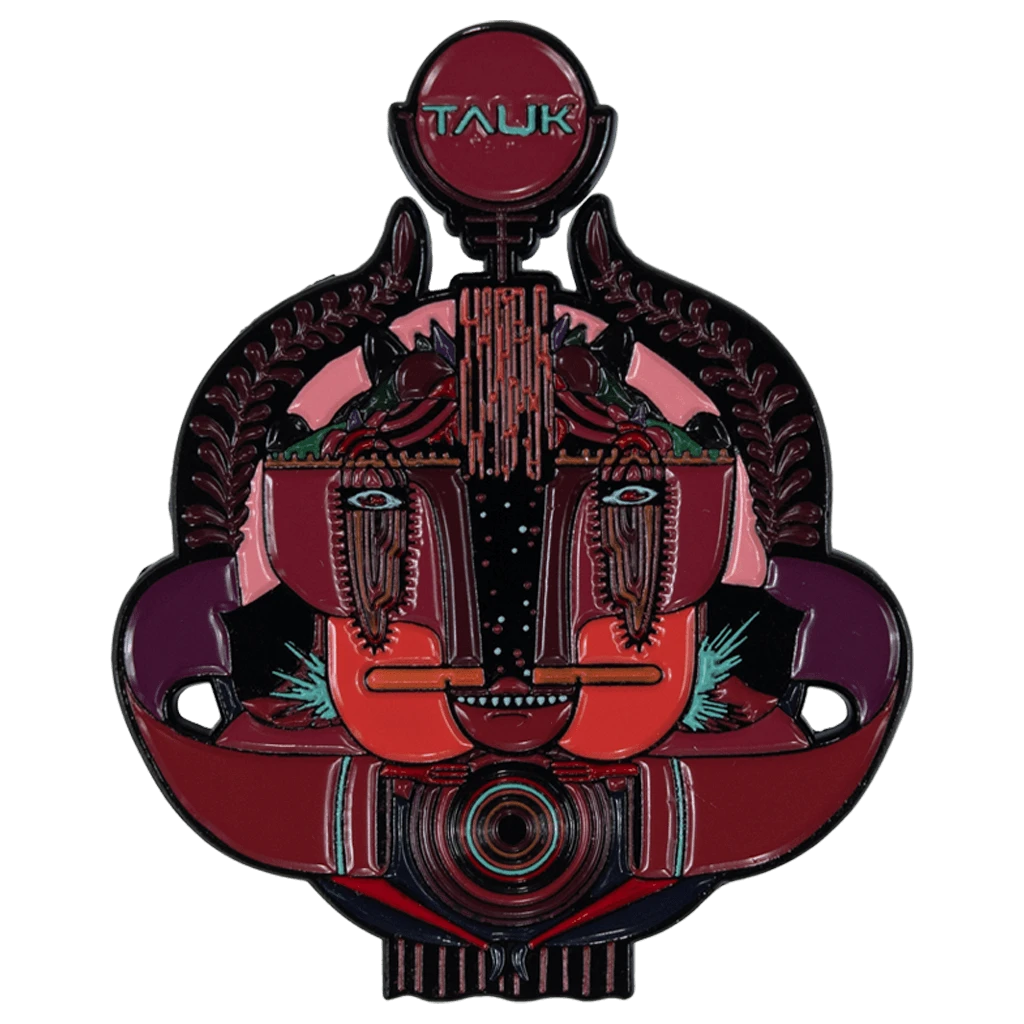 TAUK Chaos Companion Pin New Merch TAUK Chaos Companion Pin New Merch