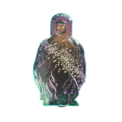 TAUK Sir Nebula Limited Edition Rainbow Metallic Pin