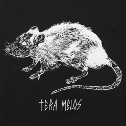 Tera Melos Rat Black Crew Neck Pullover Sweatshirt New Merch