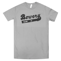 The Bowery Ballroom New Merch Vintage Jersey Grey T-Shirt
