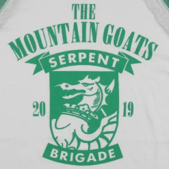 The Mountain Goats Serpent Brigade Baseball T-Shirt New Merch