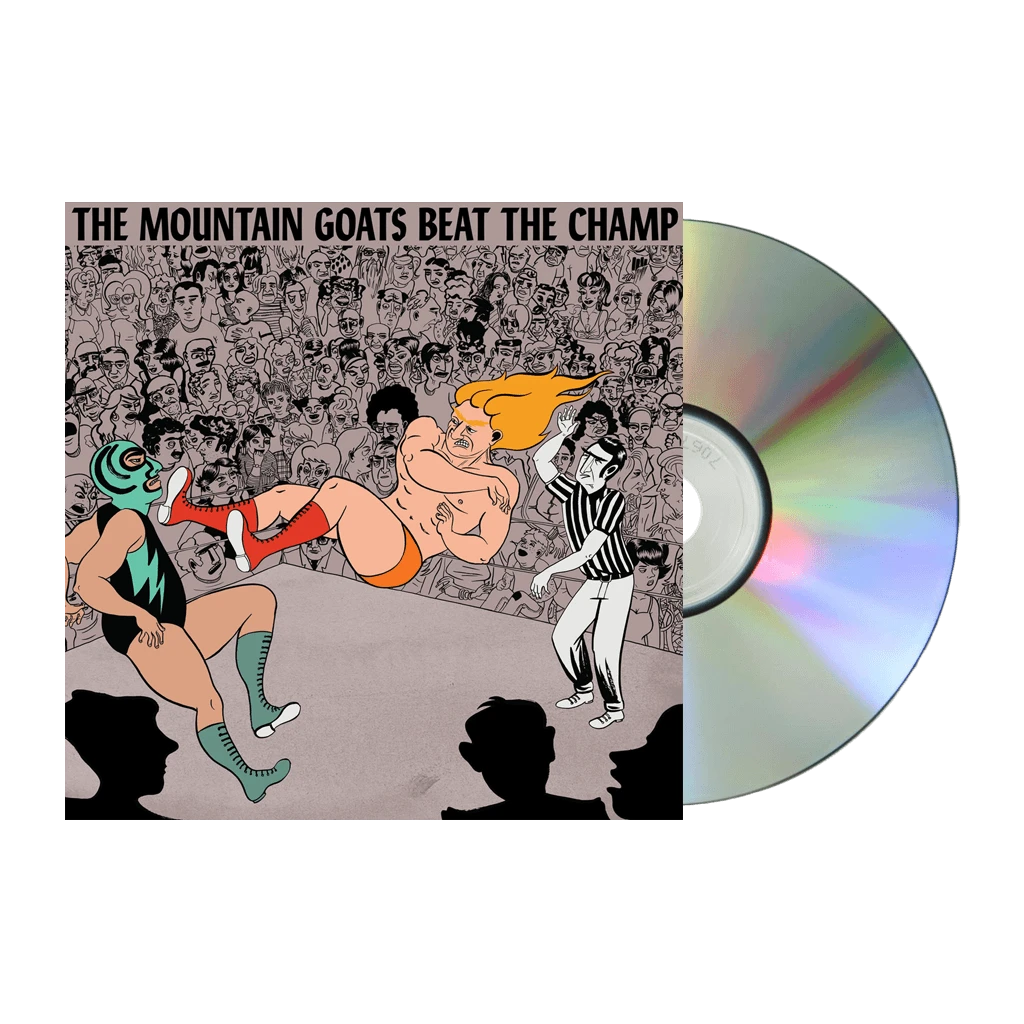The Mountain Goats Beat The Champ CD New Merch The Mountain Goats Beat The Champ CD New Merch
