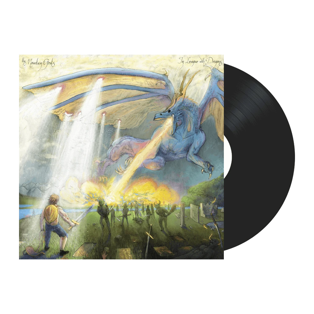 The Mountain Goats New Merch In League With Dragons Black Vinyl The Mountain Goats New Merch In League With Dragons Black Vinyl