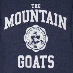 The Mountain Goats New Merch West Texas Eco Navy Sweatshirt