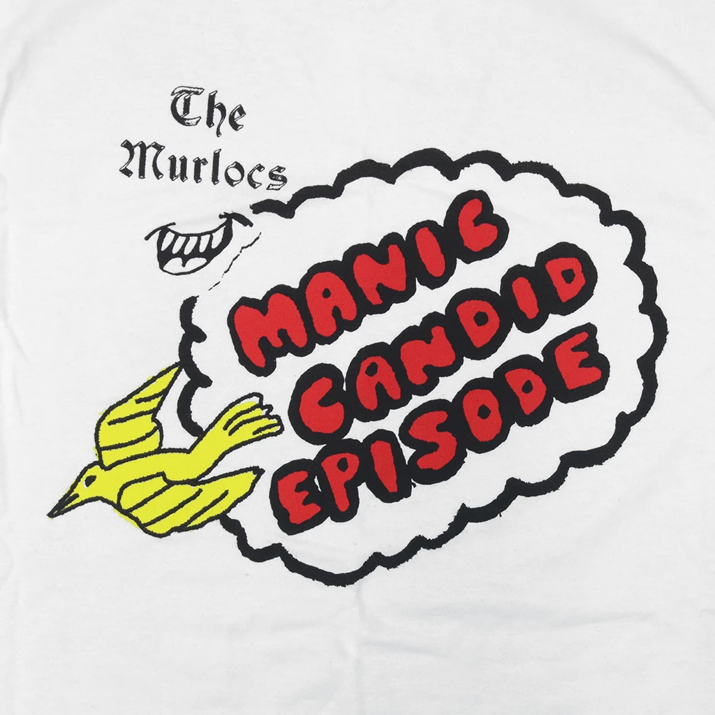 The Murlocs Manic Candid Episode White T-Shirt 2 The Murlocs Manic Candid Episode White T-Shirt